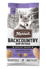 MERRICK PET CARE, INC. MERRICK BACKCOUNTRY GRAINS PUPPY 4 lbs