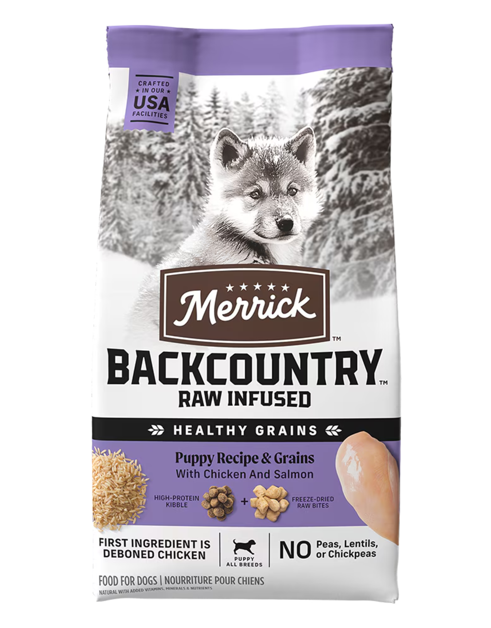 Merrick MERRICK BACKCOUNTRY GRAINS PUPPY 4 lbs
