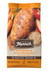 Merrick MERRICK DOG HEALTHY GRAINS CHICKEN & BROWN RICE 33 lbs