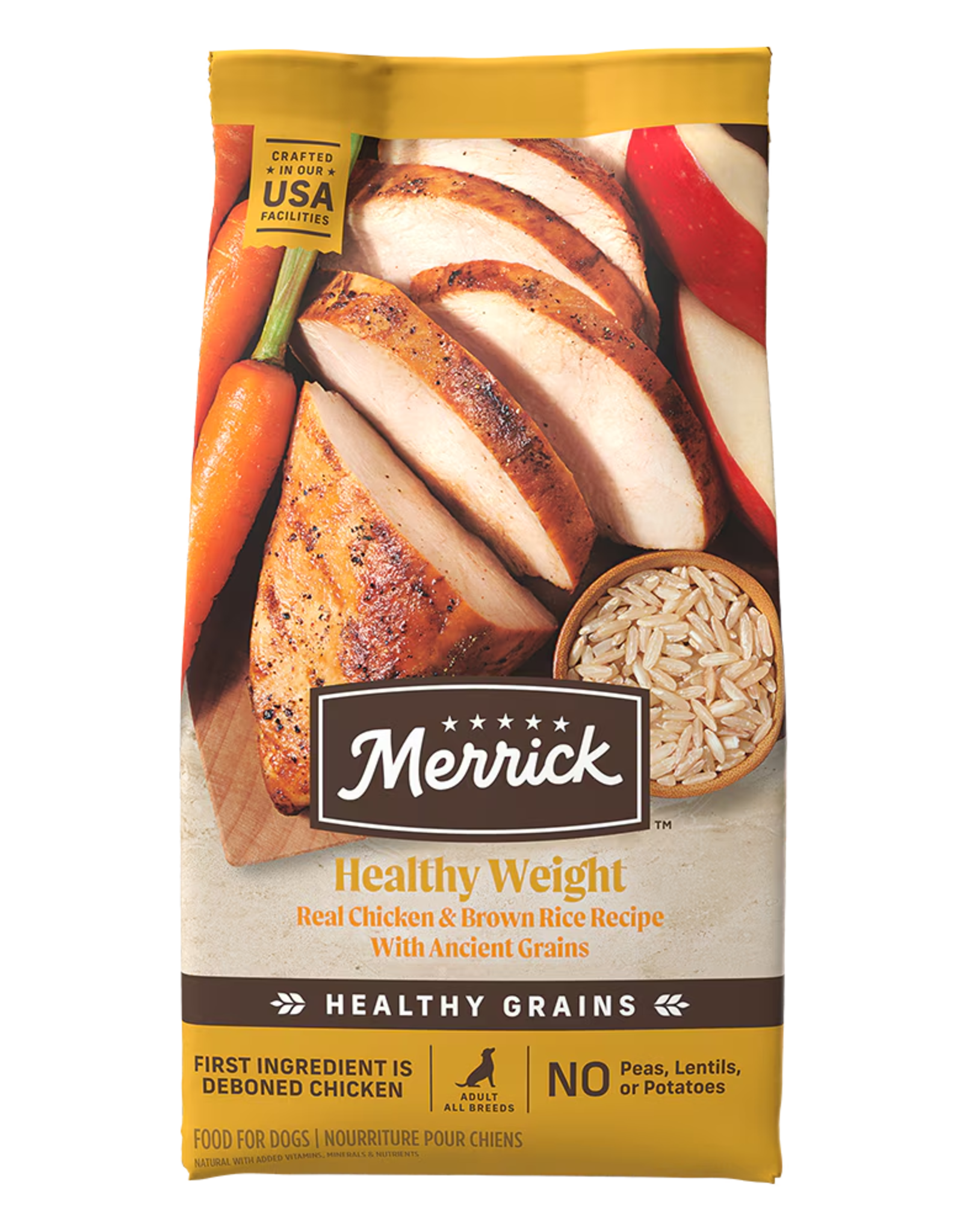 Merrick MERRICK DOG HEALTHY GRAINS HEALTHY WEIGHT 4 lbs