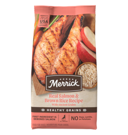 Merrick MERRICK DOG HEALTHY GRAINS SALMON & BROWN RICE 12 lbs