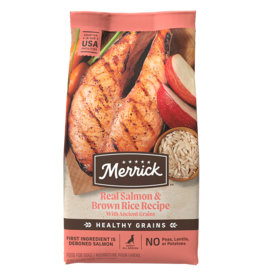 MERRICK PET CARE, INC. MERRICK DOG HEALTHY GRAINS SALMON & BROWN RICE 12 lbs