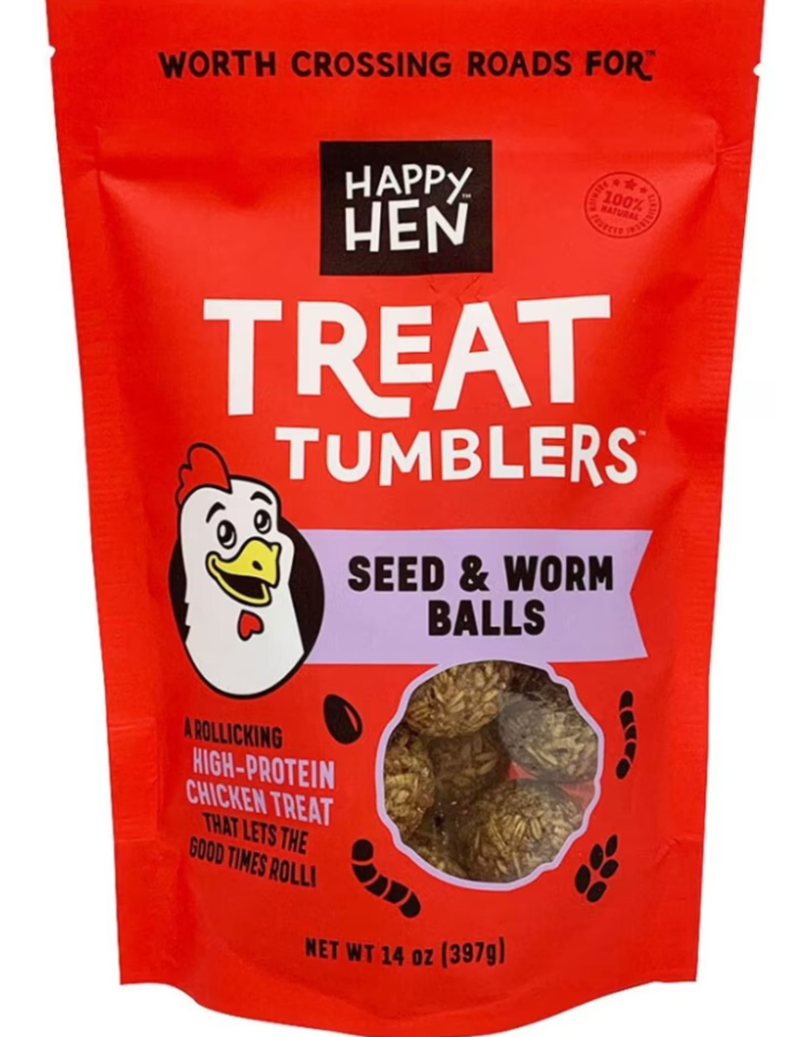 DURVET HAPPY HEN TREAT TUMBLERS 14OZ