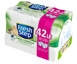 Fresh step cat litter 42 lb hot sale