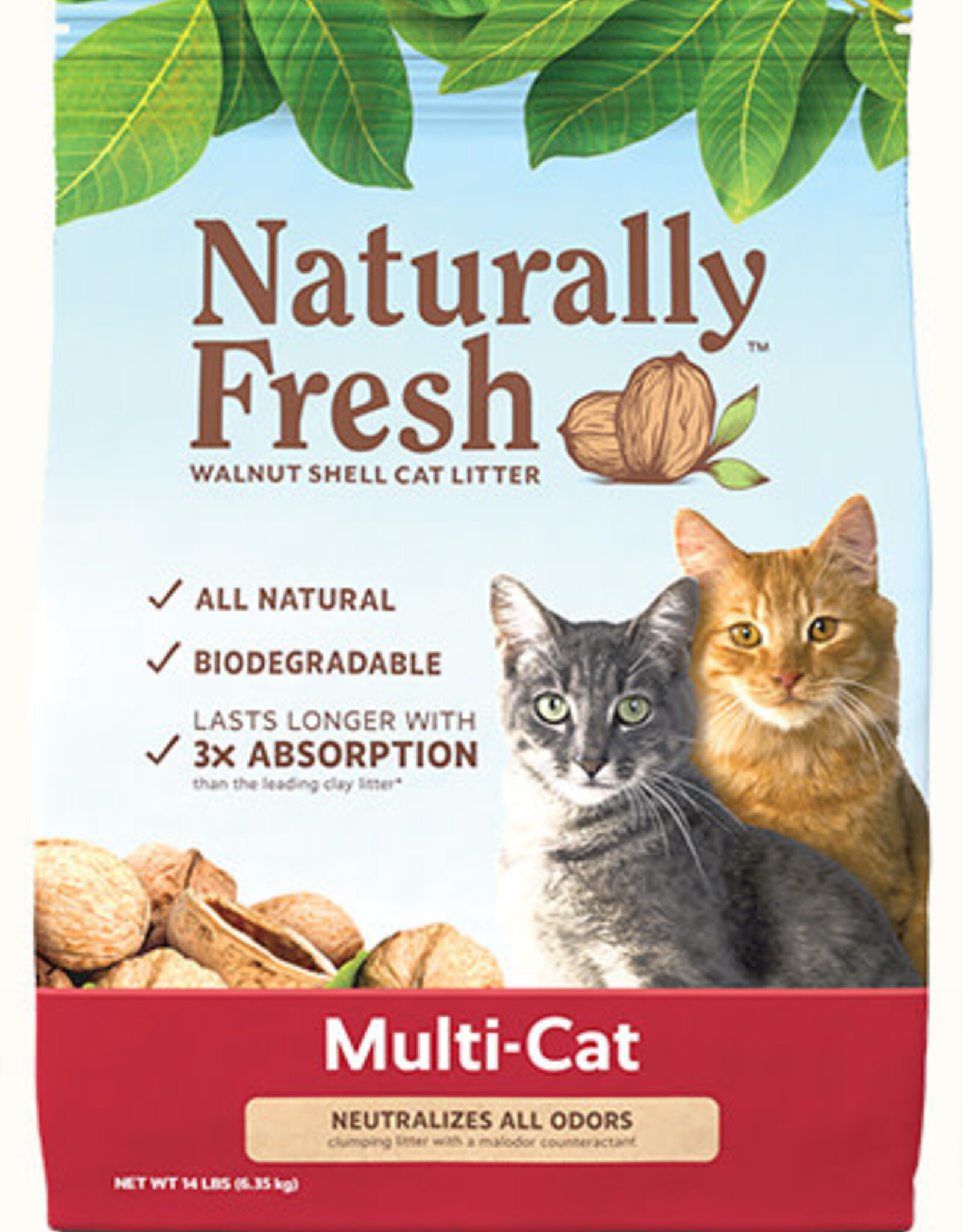 Naturally Fresh Naturally Fresh Multi-Cat Litter 14 lb. Bag