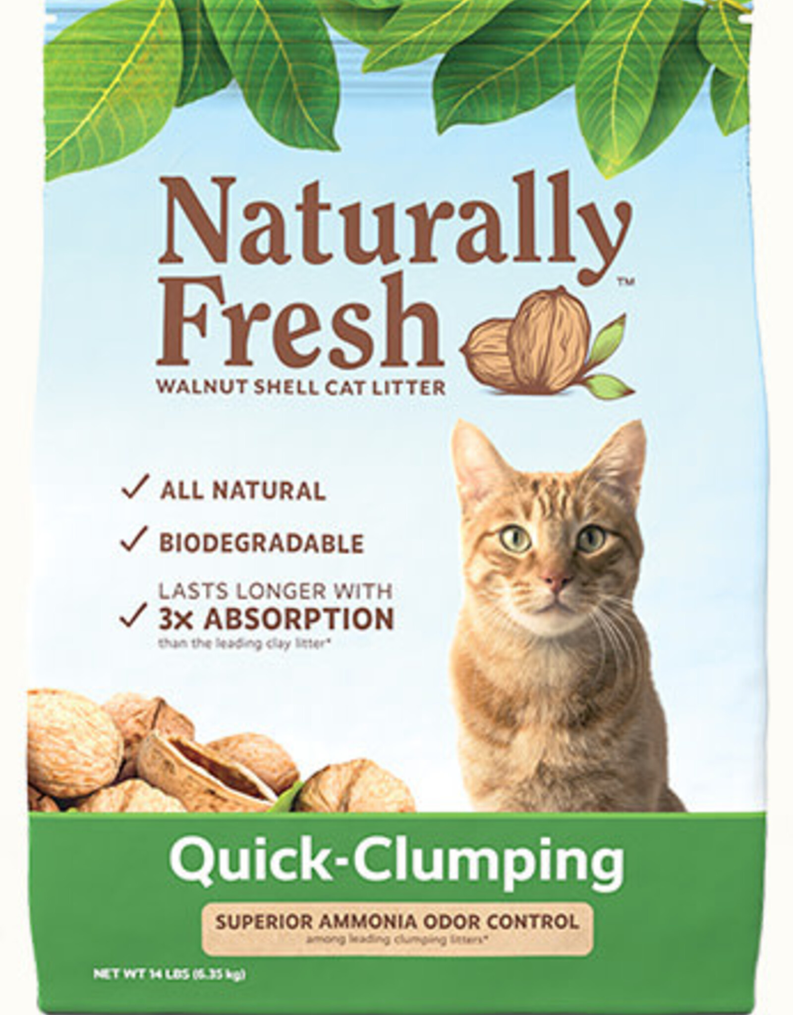 ECO-SHELL LP NATURALLY FRESH QUICK CLUMPING CAT LITTER 14 LB