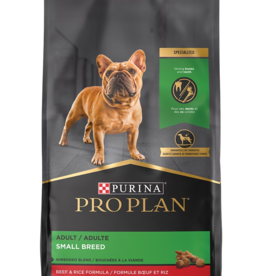 Nestle Purina PRO PLAN DOG SMALL BREED ADULT SHREDDED BEEF & RICE 6 LBS (5)
