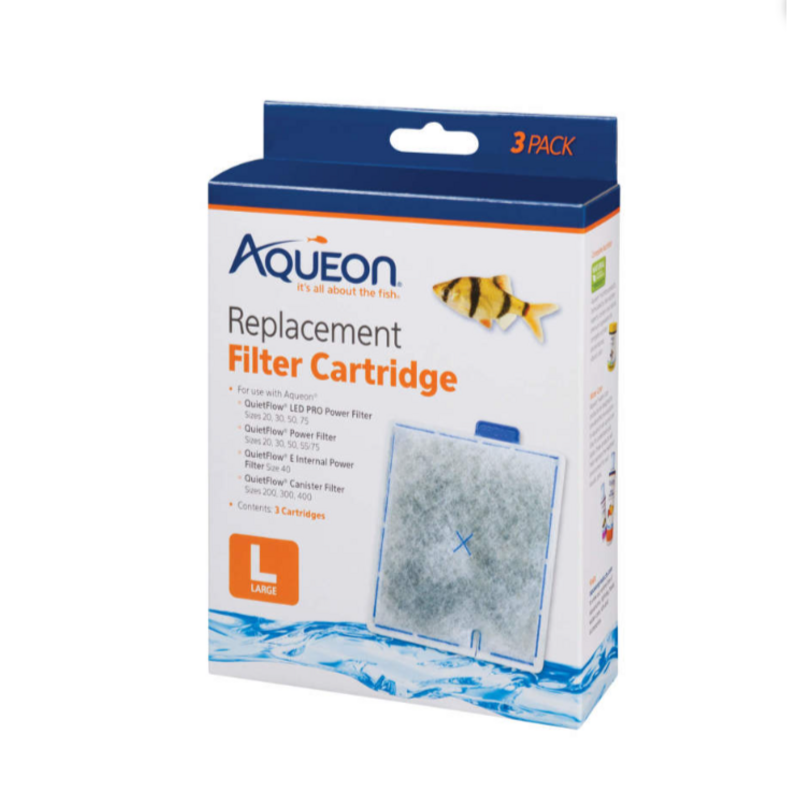 Aqueon Aqueon Replacement Filter Cartridges Large - 3 pack