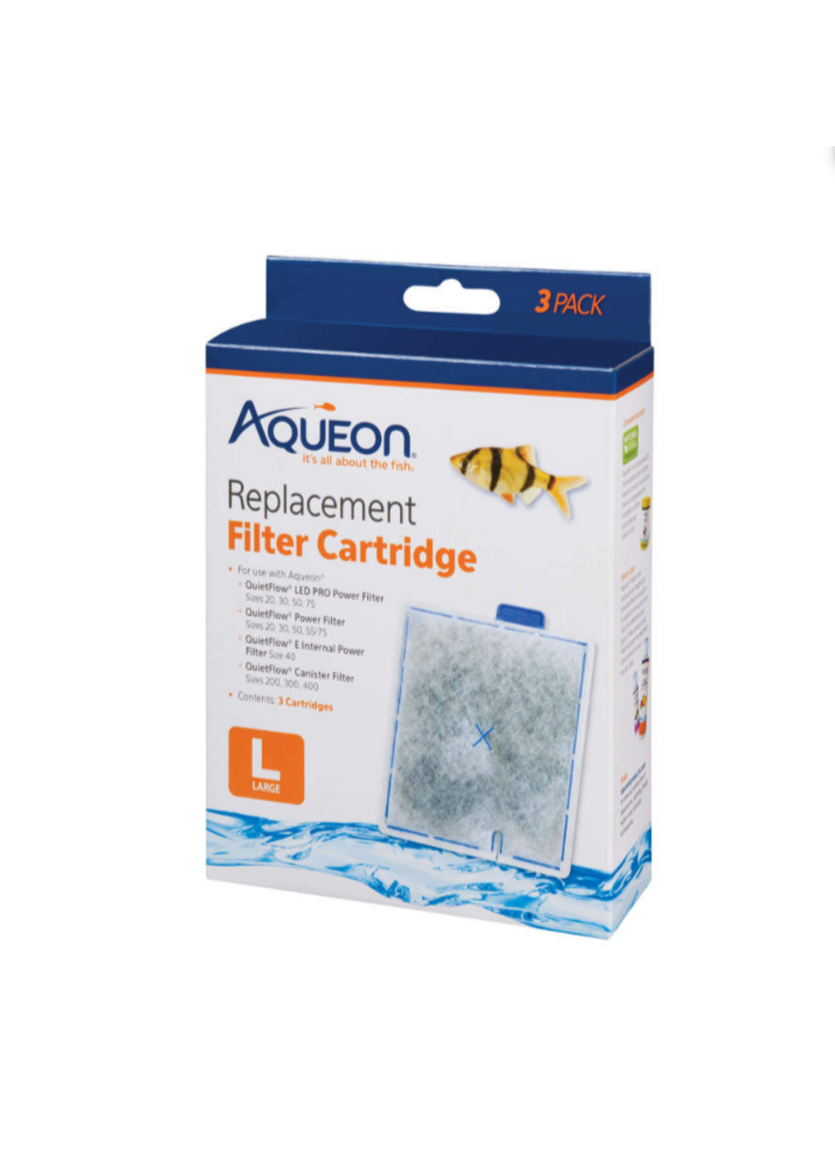 Aqueon Aqueon Replacement Filter Cartridges Large - 3 pack