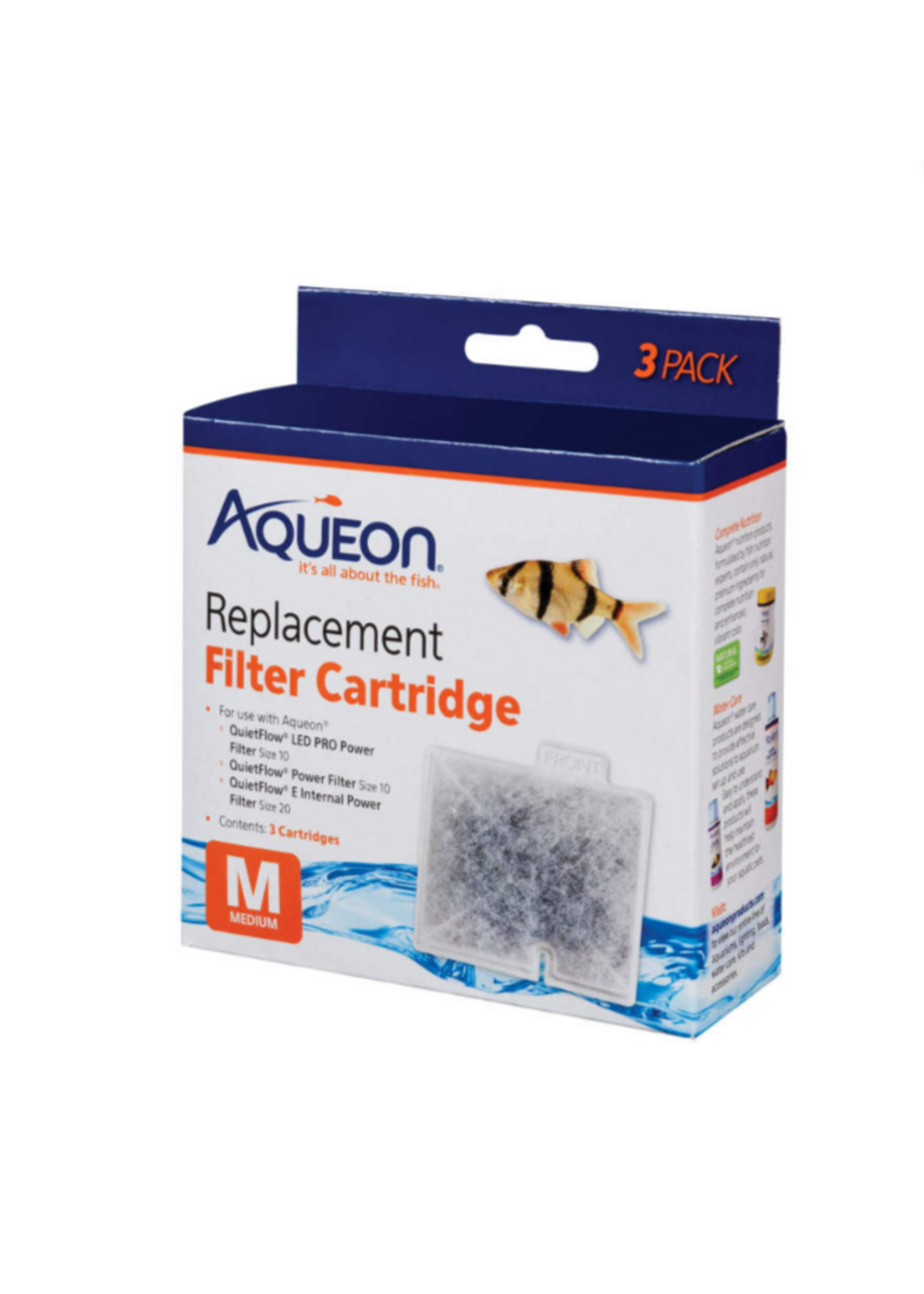 Aqueon Aqueon Replacement Filter Cartridges Medium - 3 pack