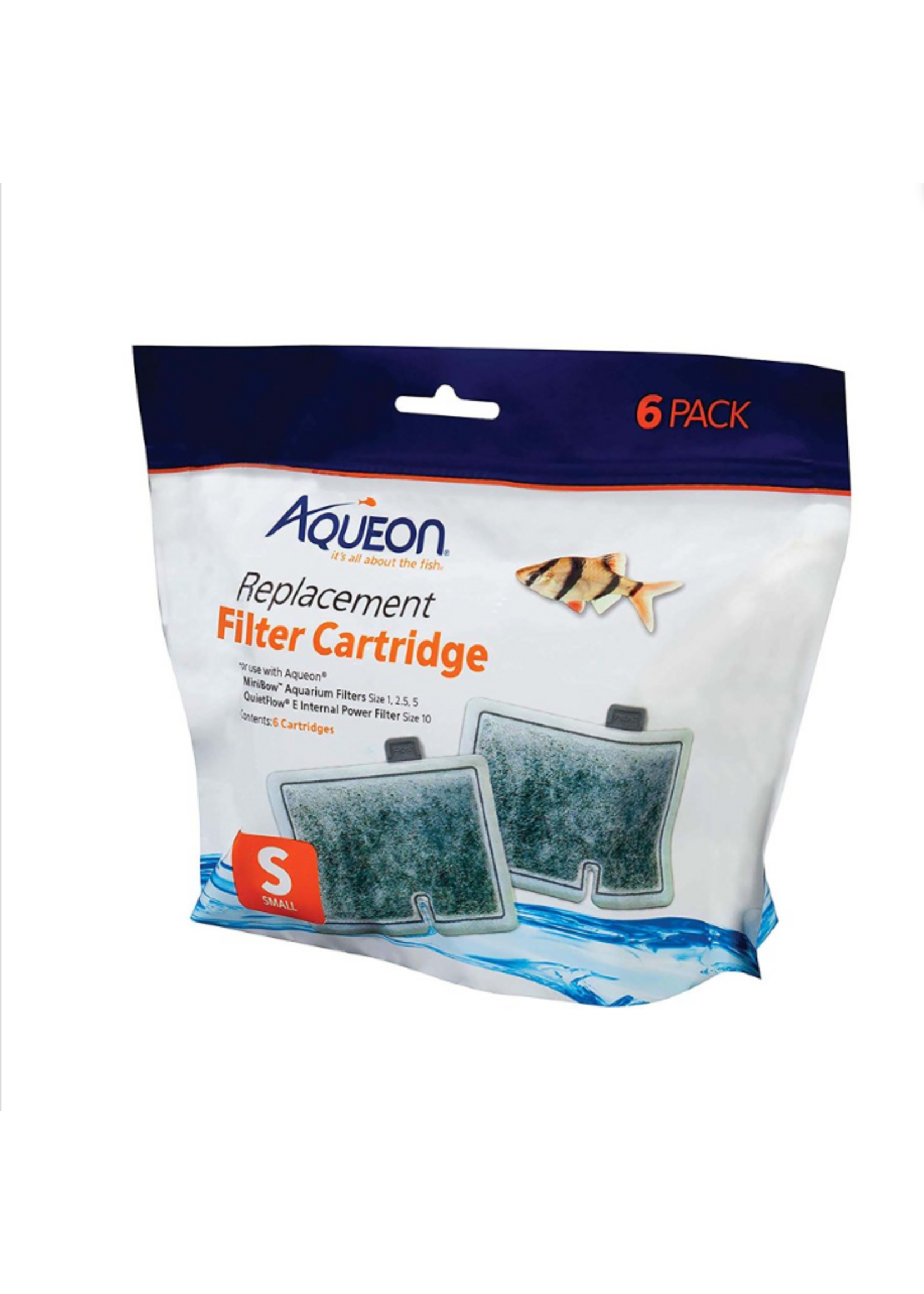 Aqueon Aqueon Replacement Filter Cartridges Small - 6 pack