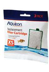 Aqueon Aqueon Replacement Filter Cartridges for E Internal Power Filter - X-Small, 3 Pack