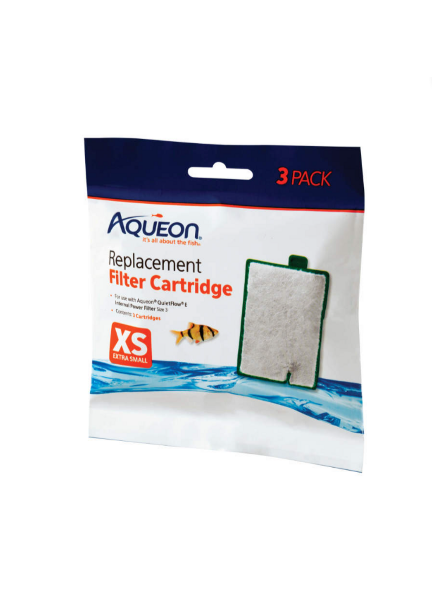Aqueon Aqueon Replacement Filter Cartridges for E Internal Power Filter - X-Small, 3 Pack