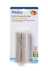 Aqueon Aqueon Replacement Ammonia Reducer Filter Pads Size 30/50 4 Pack