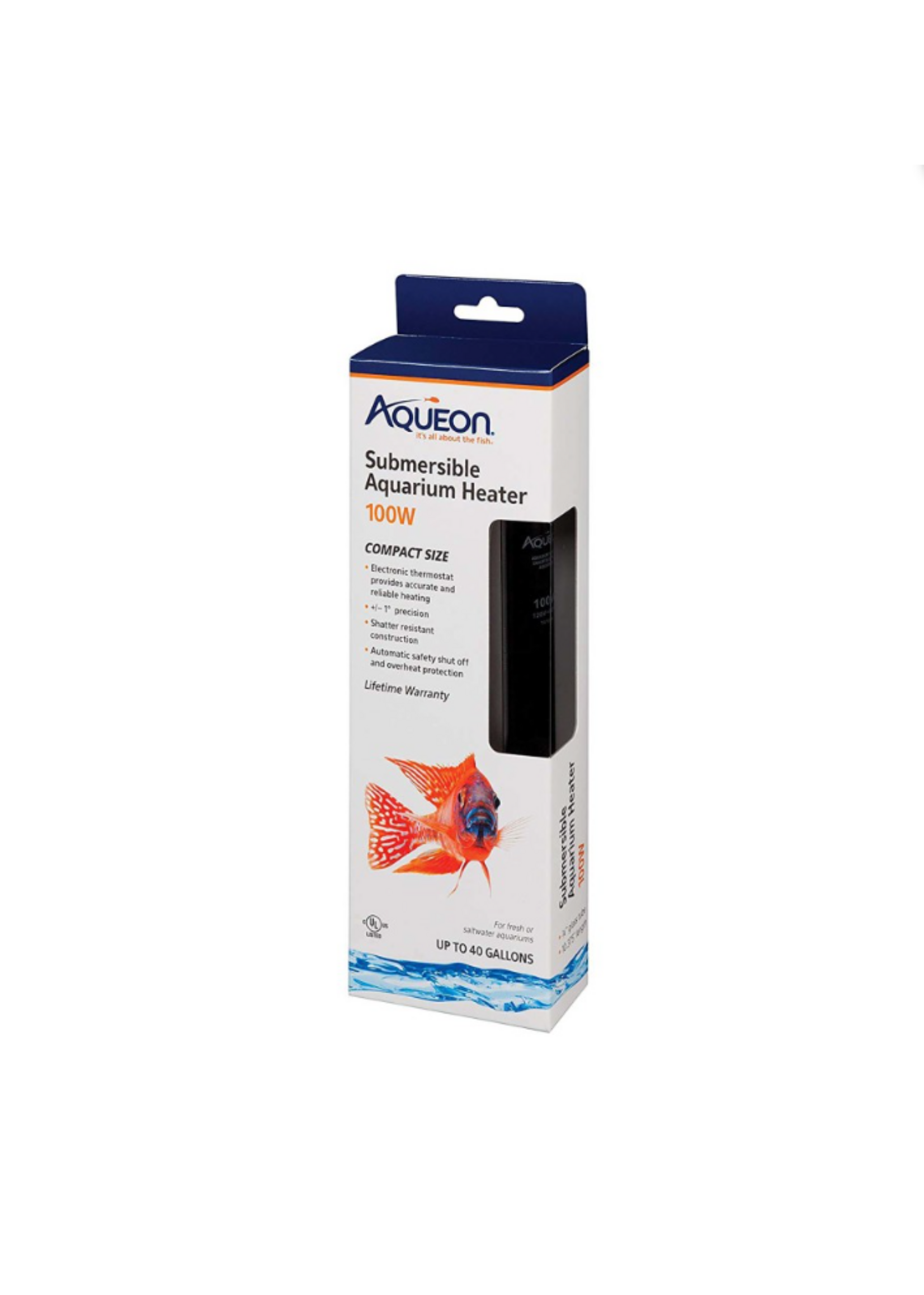 Aqueon AQUEON SUBMERSIBLE AQUARIUM HEATER 100 WATT