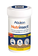 AQUEON CORALIFE KENT ZILLA AQUEON NUTRINSECT TROPICAL PELLET FISH FOOD 1.76OZ