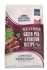 Natural Balance NATURAL BALANCE CAT GREEN PEA & VENISON 8LBS