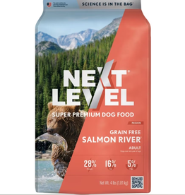 US PET FOOD LLC NEXT LEVEL DOG SALMON RIVER GRAIN FREE 4LB