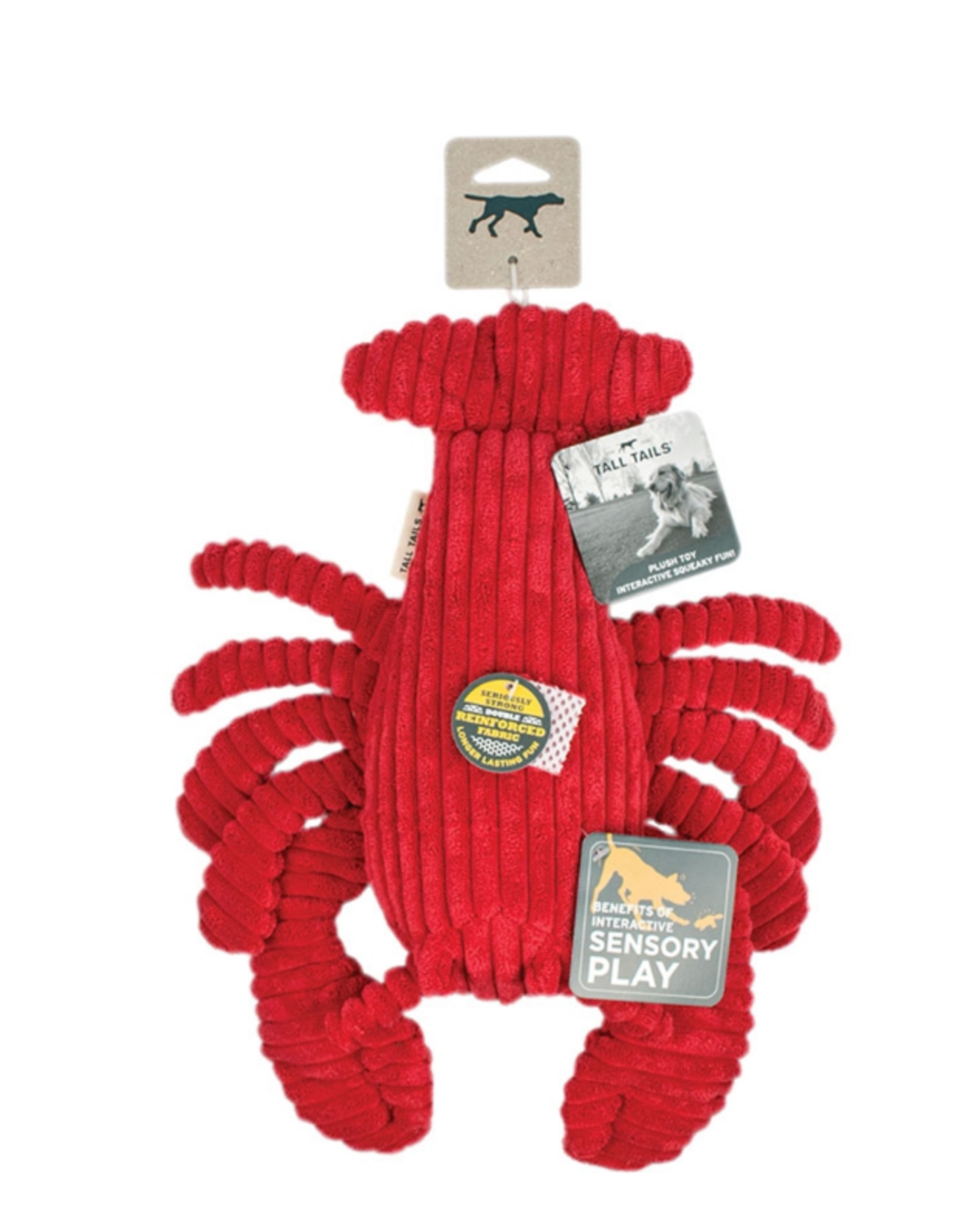 Tall Tails TALL TAILS DOG PLUSH CRUNCH LOBSTER 14 "