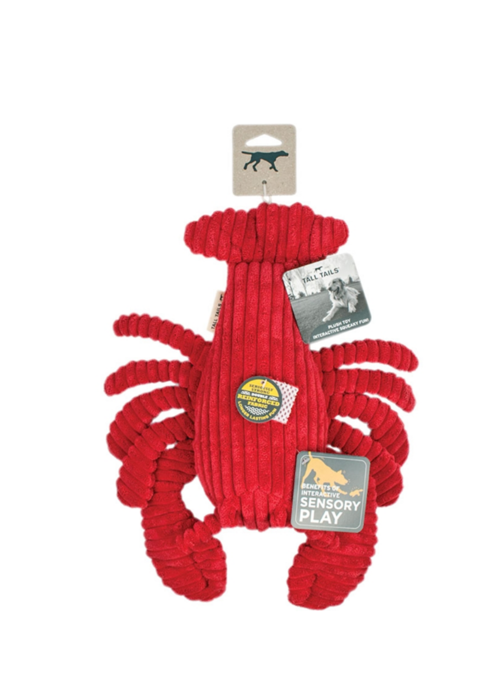 Tall Tails TALL TAILS DOG PLUSH CRUNCH LOBSTER 14 "