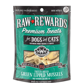 NORTHWEST NATURALS NORTHWEST NATURALS DOG CAT FREEZE DRIED TREAT GREEN MUSSEL 2OZ