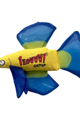 Yeowww! Yeowww! C Betta Fish Toy, Blue