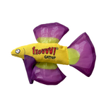 Yeowww! Yeowww! C Betta Fish Toy, Purple