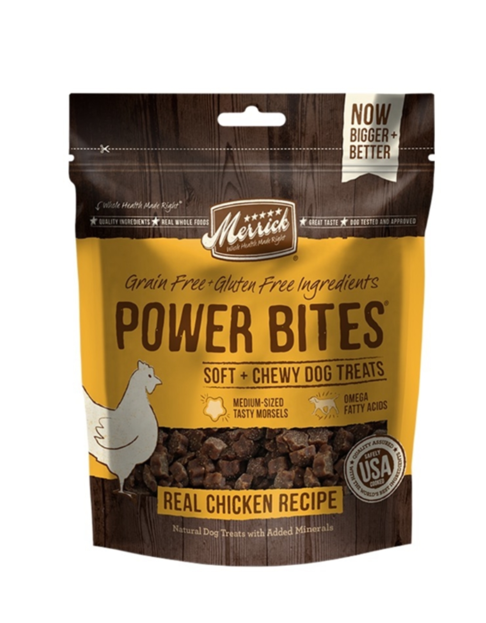 Merrick Merrick Power Bites REAL CHICKEN 6 OZ