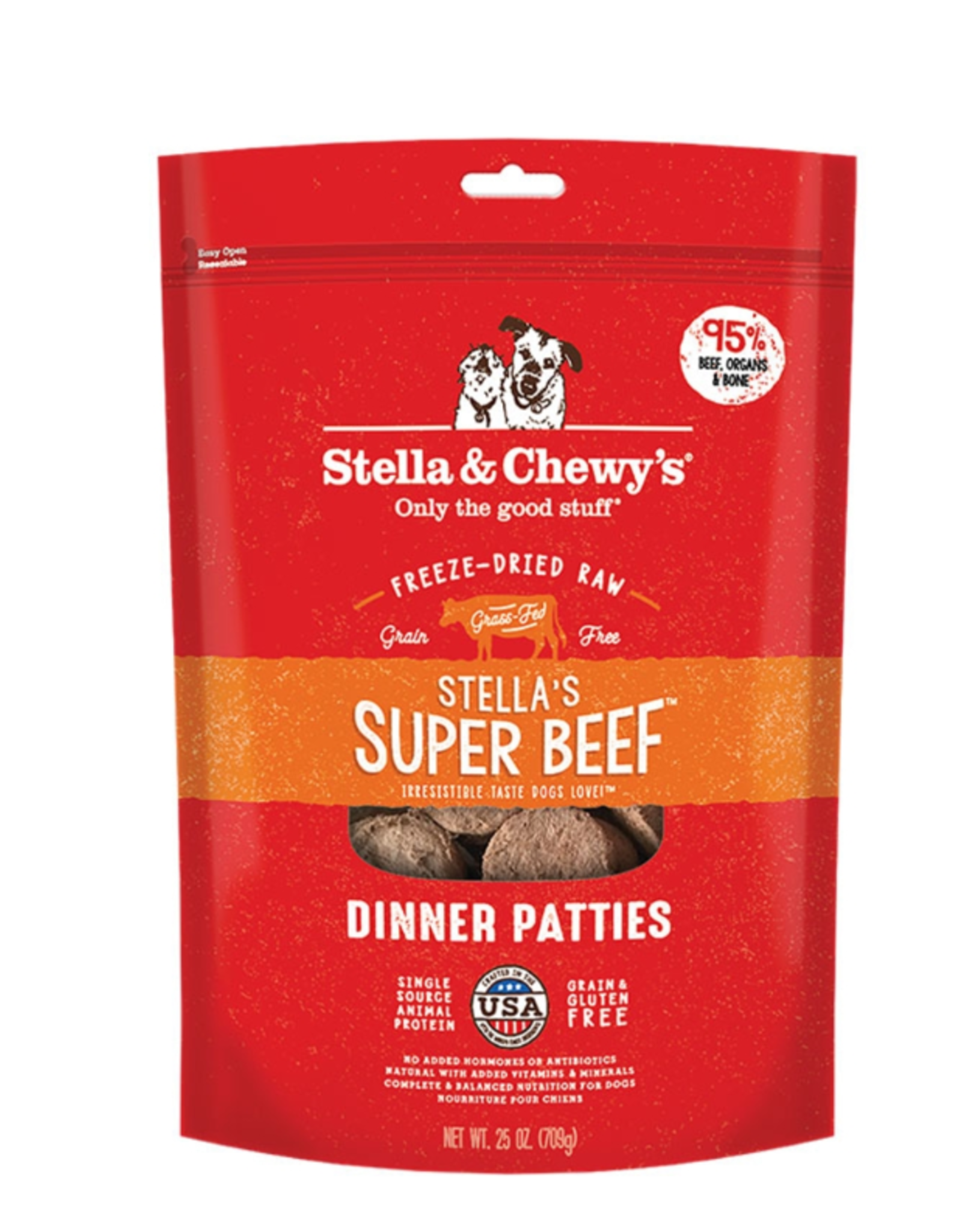 Stella & Chewy's STELLA & CHEWY'S FREEZE-DRIED SUPER BEEF DINNER 25OZ