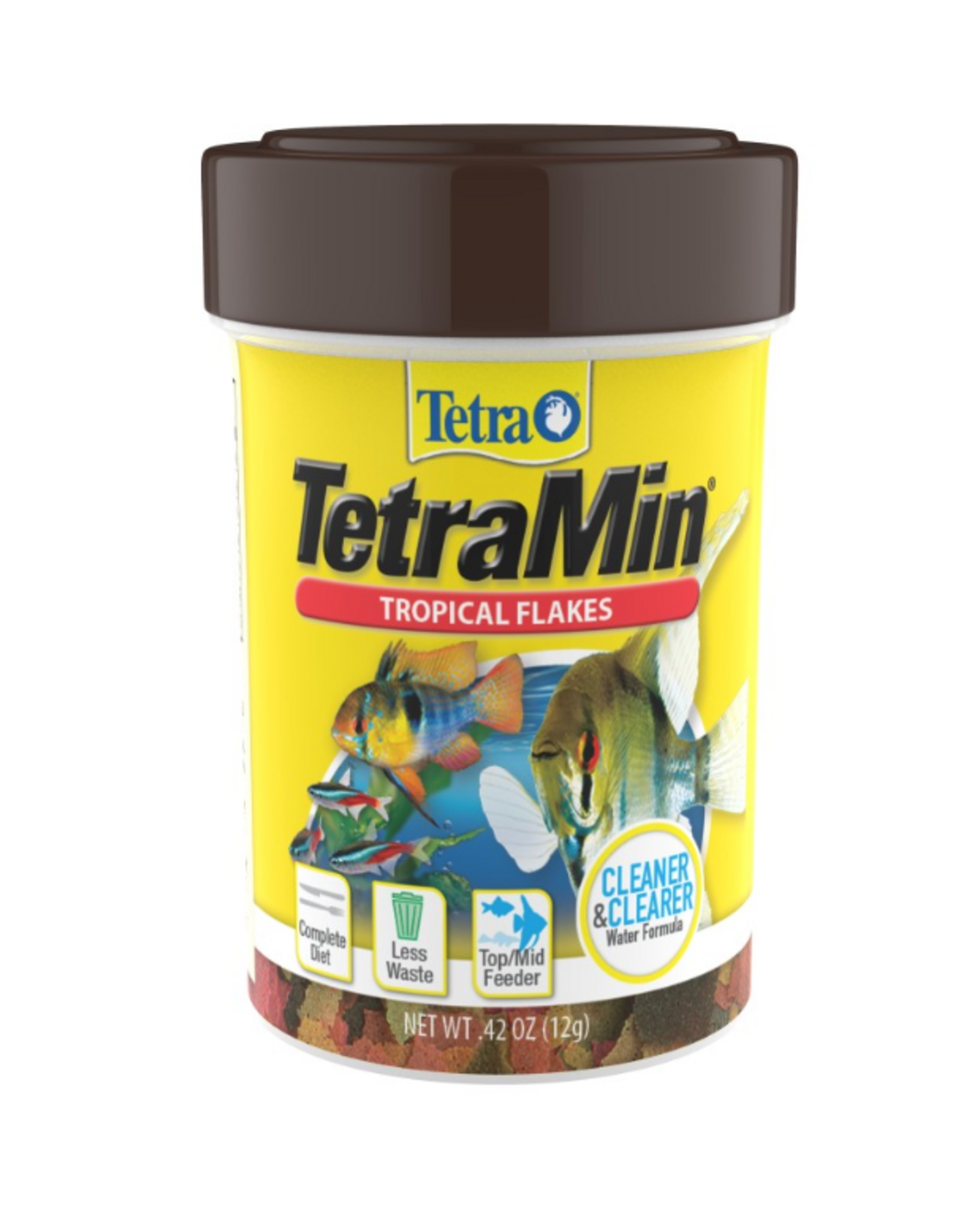 Tetra Tetra TetraMin Tropical Flakes Nutritionally Balanced Fish Food - 0.42 oz.