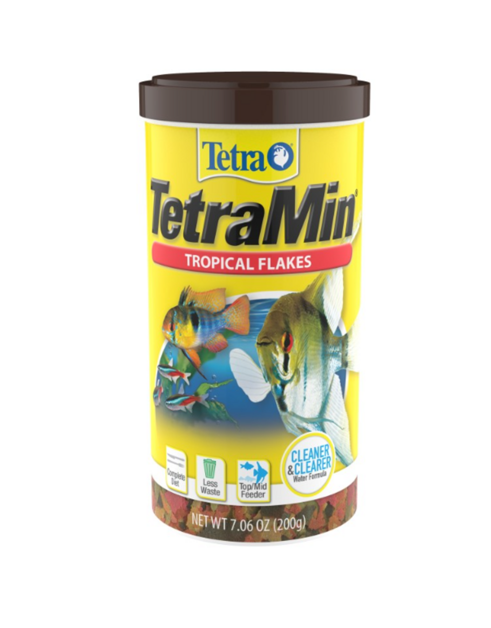 Tetra Tetra TetraMin Tropical Flakes Nutritionally Balanced Fish Food - 7.06 oz.