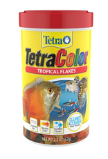 Tetra Tetra Color Tropical Flakes Fish Food  Clear Water Advanced Formula - 2.2 oz.