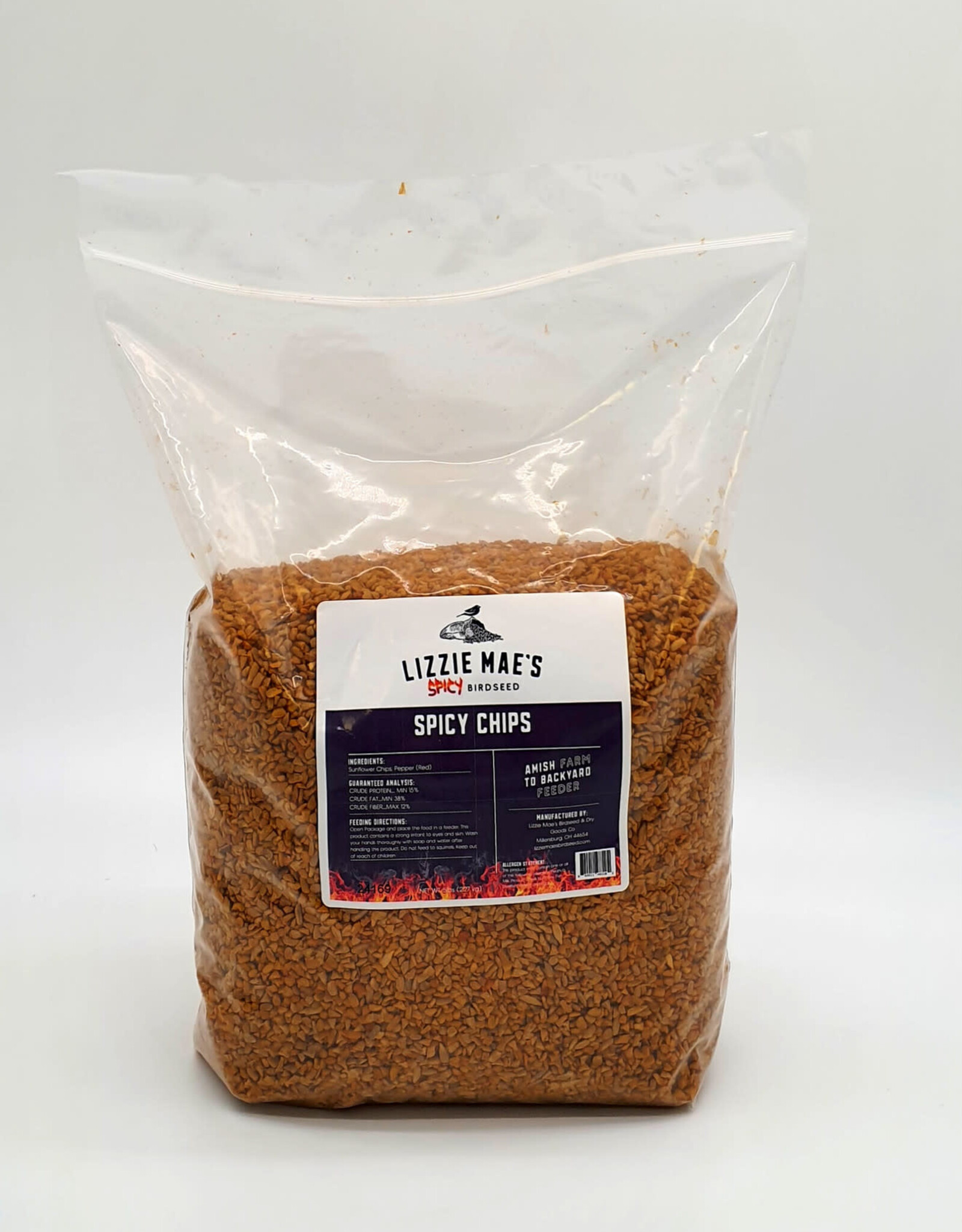 LIZZIE MAE LIZZIE MAE'S SPICY CHIPS 5 LBS