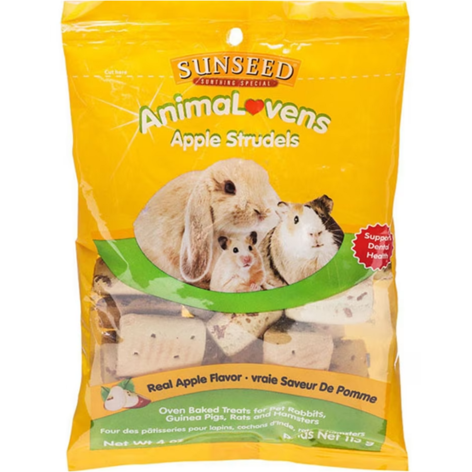 Vitakraft Sun Seed SUNSEED ANIMALOVENS APPLE STRUDEL 3.5OZ
