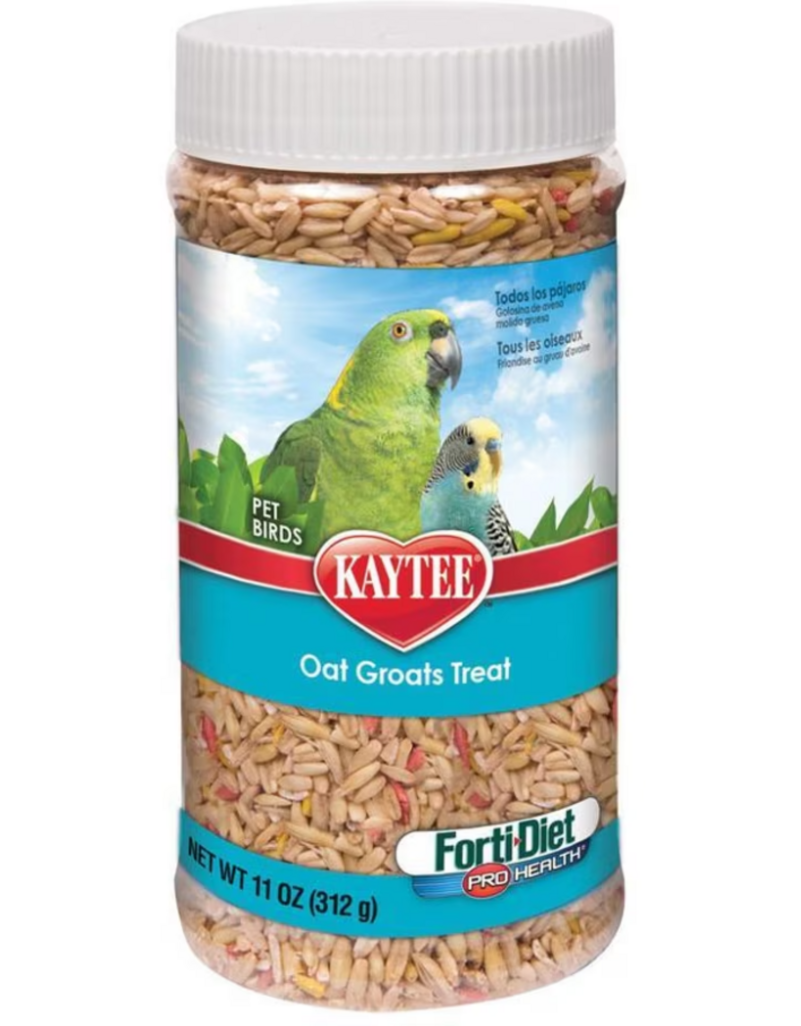 Kaytee Kaytee Oat Groats Treat Jar - All Pet Birds 11 oz