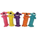 Multipet Multipet Dog Toy Loofa Assorted Plush Small Assorted