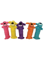 Multipet Multipet Dog Toy Loofa Assorted Plush Small Assorted