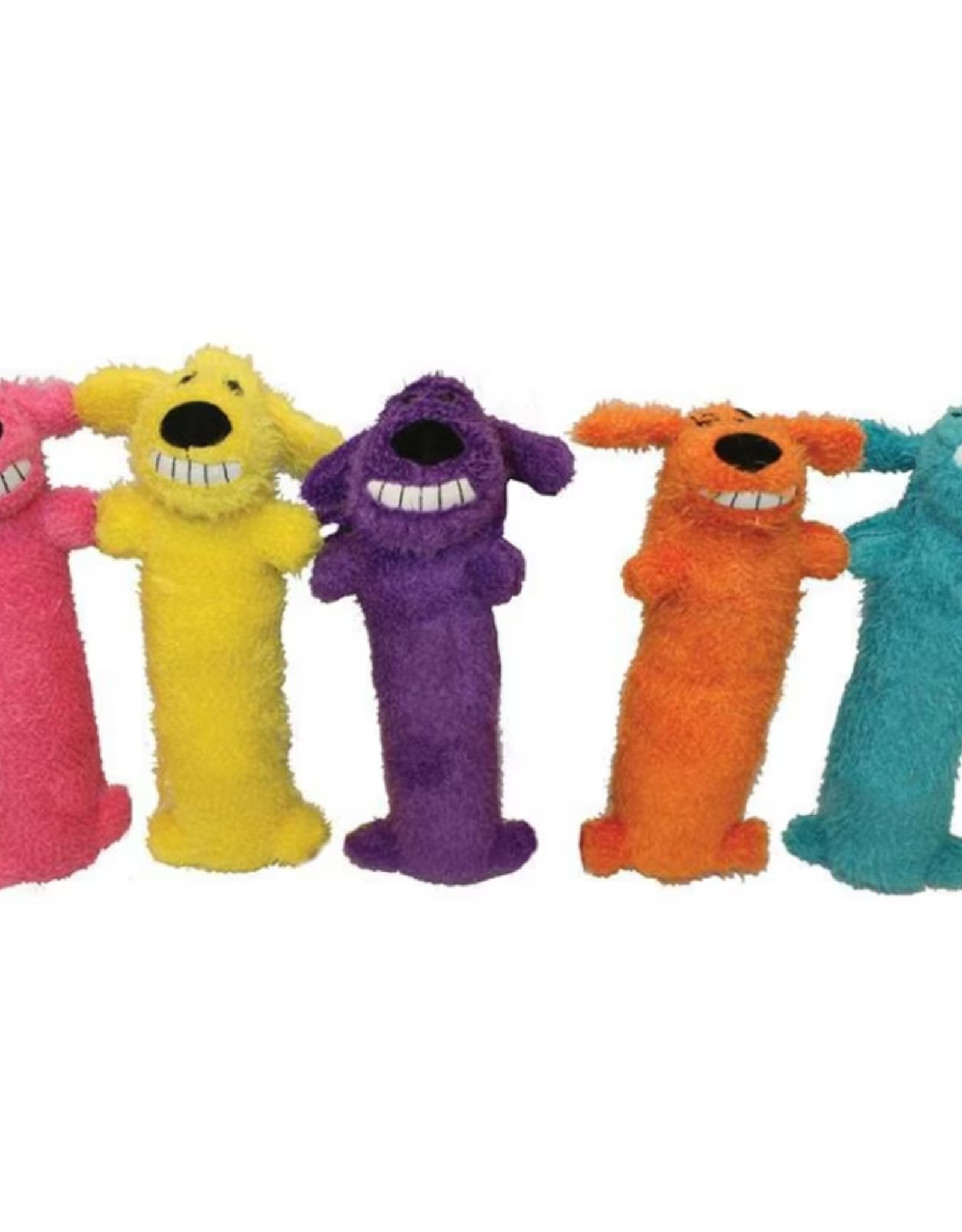 Multipet Multipet Dog Toy Loofa Assorted Plush Small Assorted
