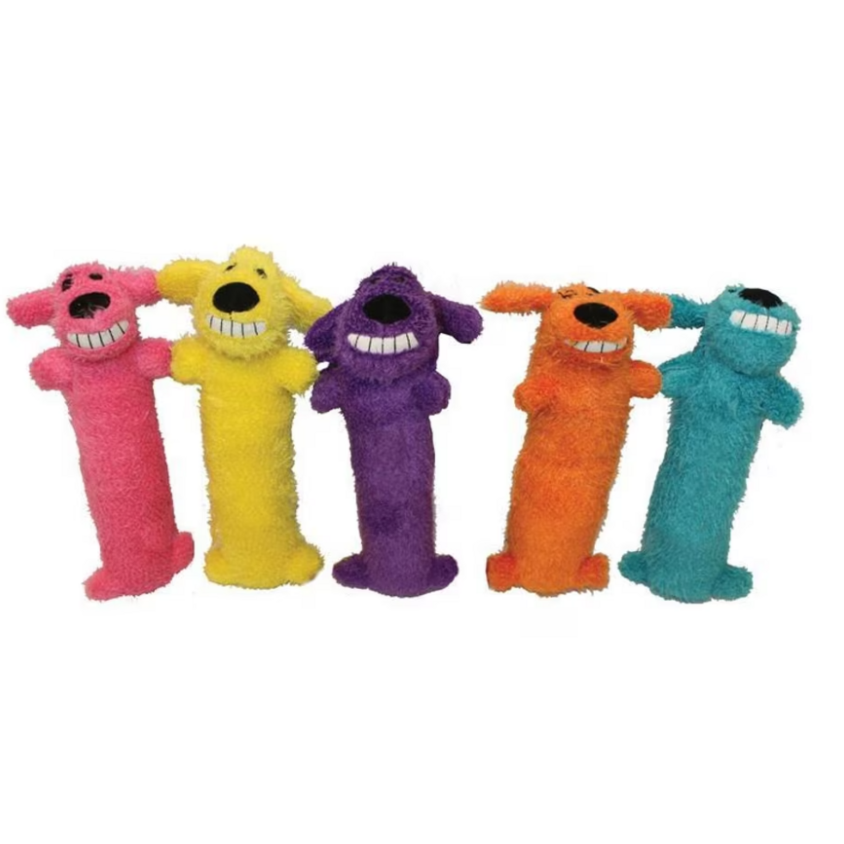 Multipet Multipet Dog Toy Loofa Assorted Plush Small Assorted