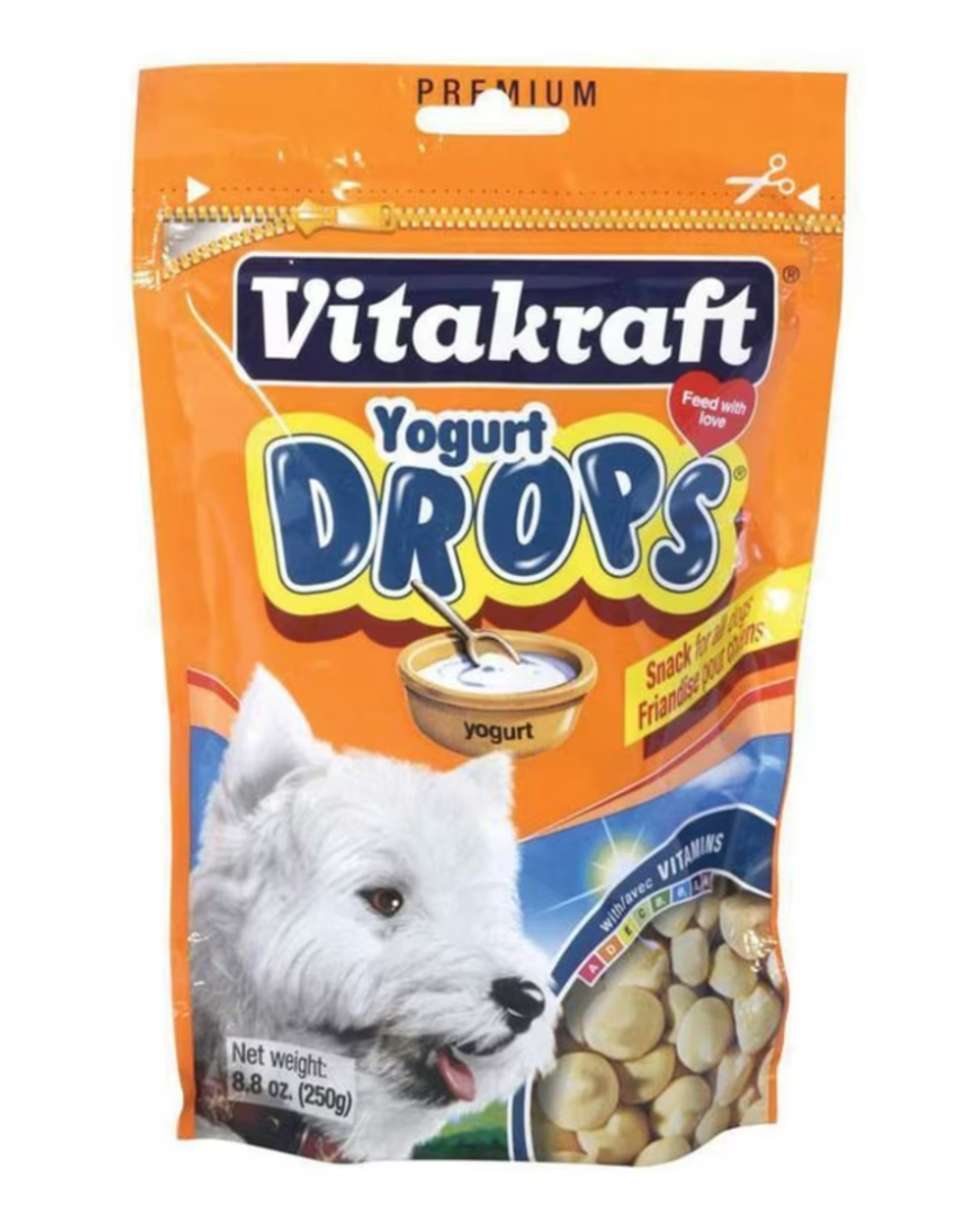 Vitakraft Sun Seed Vitakraft Yogurt Drops Dog Treats 8.8 oz