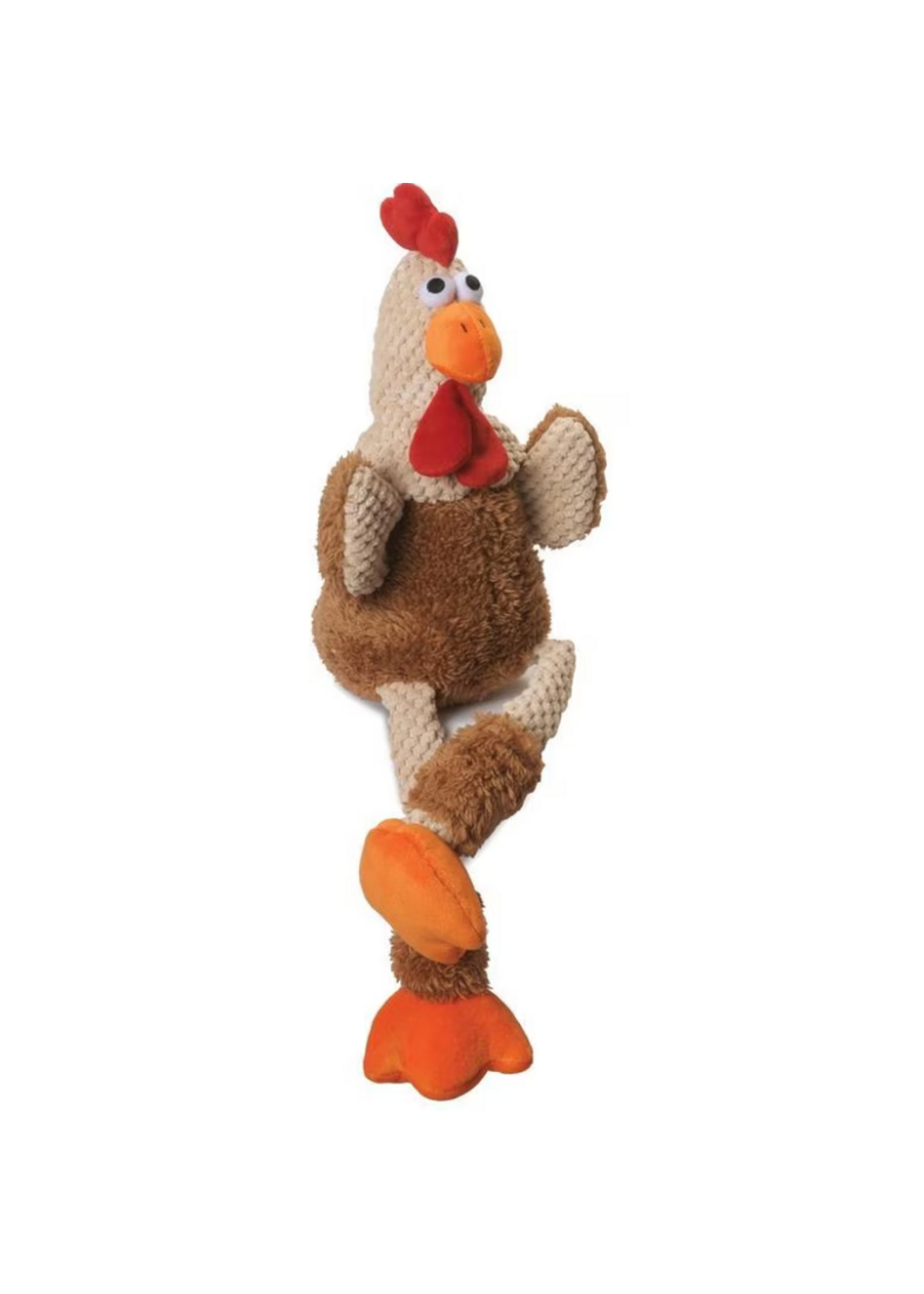 GoDog GODOG CHECKERS SKINNY ROOSTER MINI BROWN