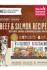 THE HONEST KITCHEN THE HONEST KITCHEN DOG GOURMET GRAIN BEEF & SALMON 4LB
