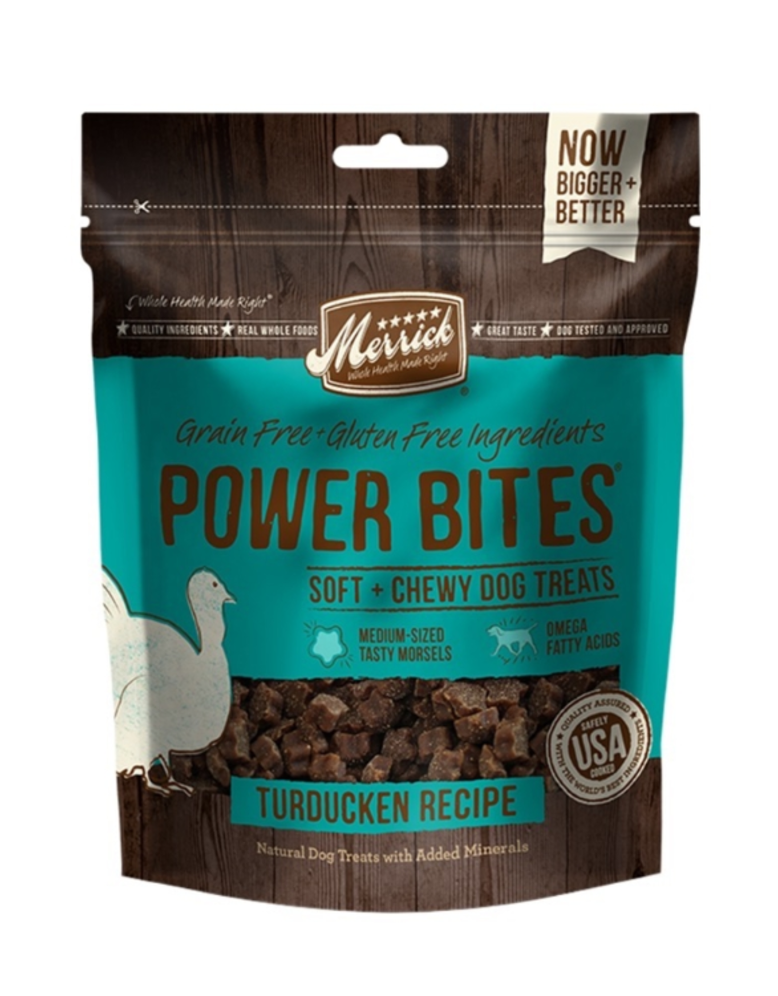 Merrick Merrick Power Bites TURDUCKEN 6 OZ