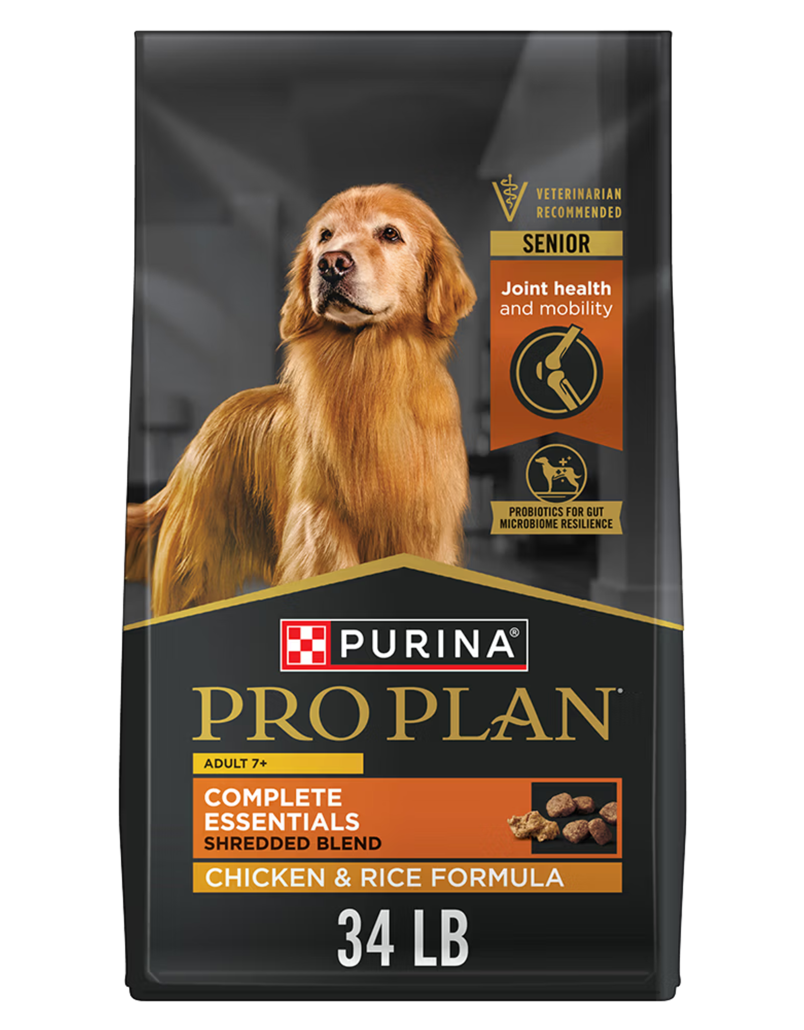 NESTLE PURINA PETCARE PRO PLAN DOG SAVOR SHREDDED SENIOR 18LBS