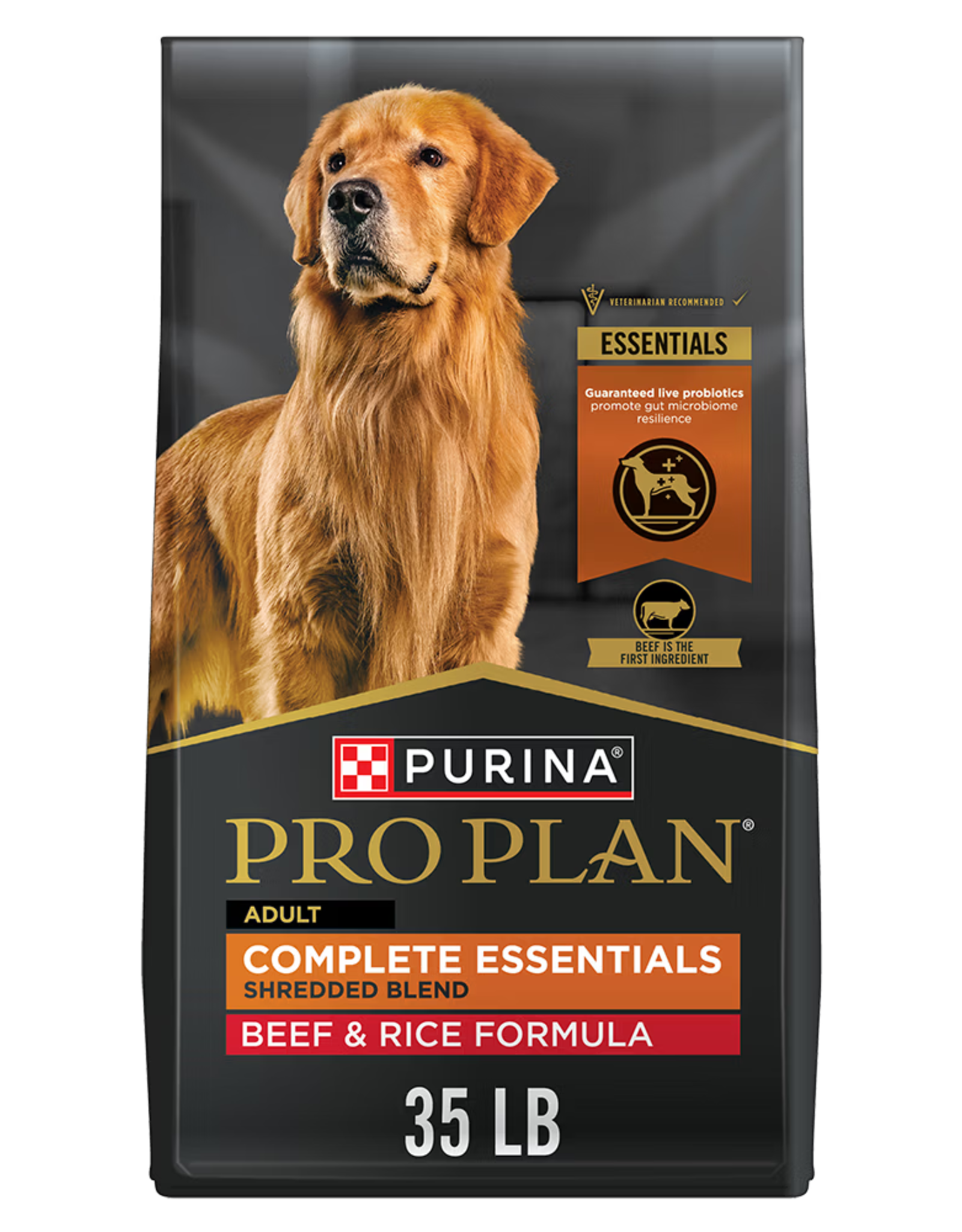 Nestle Purina PRO PLAN SAVOR DOG SHREDDED BEEF 35LBS