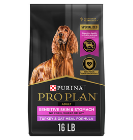 Nestle Purina PRO PLAN DOG SENSITIVE SKIN & STOMACH TURKEY & OATMEAL 16 LBS