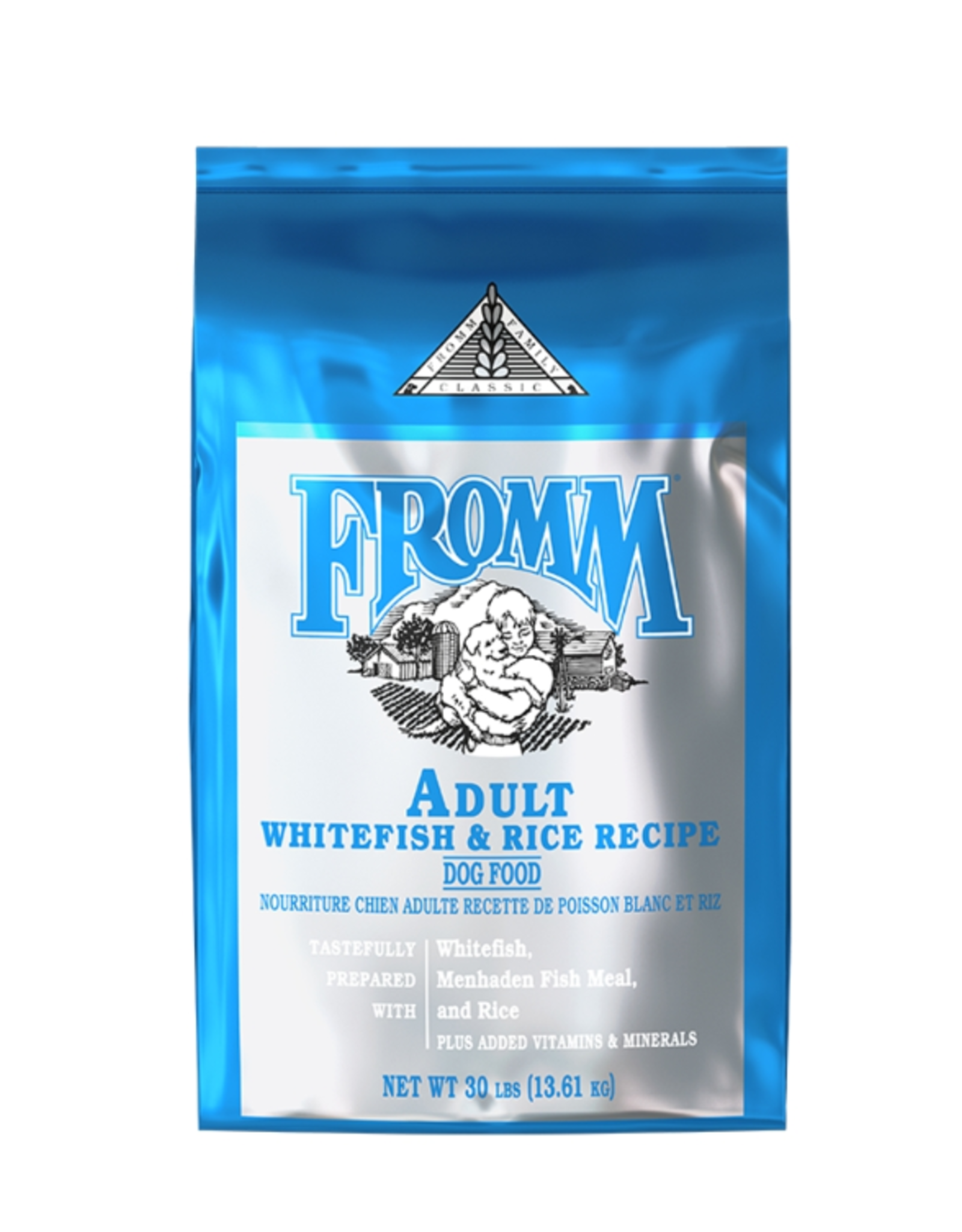 Fromm FROMM CLASSIC DOG ADULT WHITEFISH & RICE 30 lbs