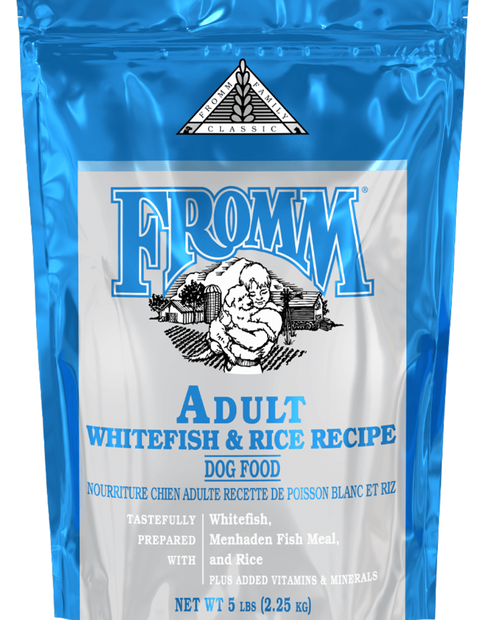 Fromm FROMM CLASSIC DOG ADULT WHITEFISH & RICE 5 lbs