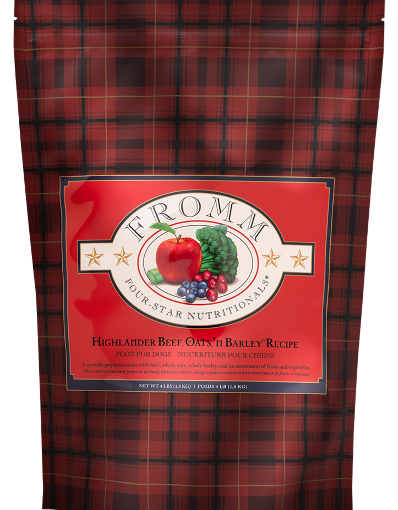 Fromm FROMM FOUR-STAR DOG HIGHLANDER BEEF 5LBS