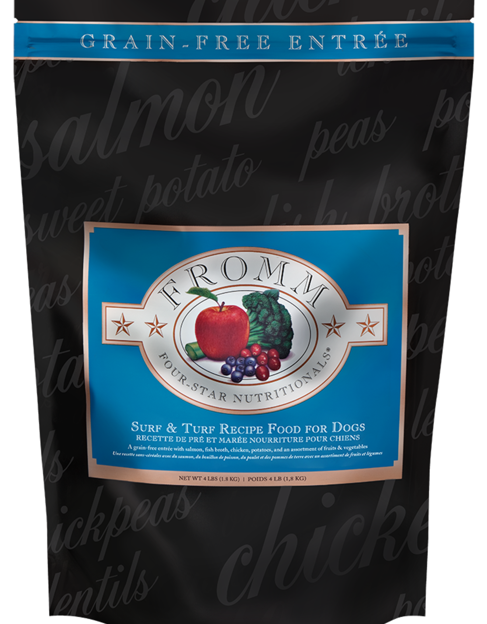 Fromm FROMM FOUR-STAR DOG SURF & TURF 4LBS